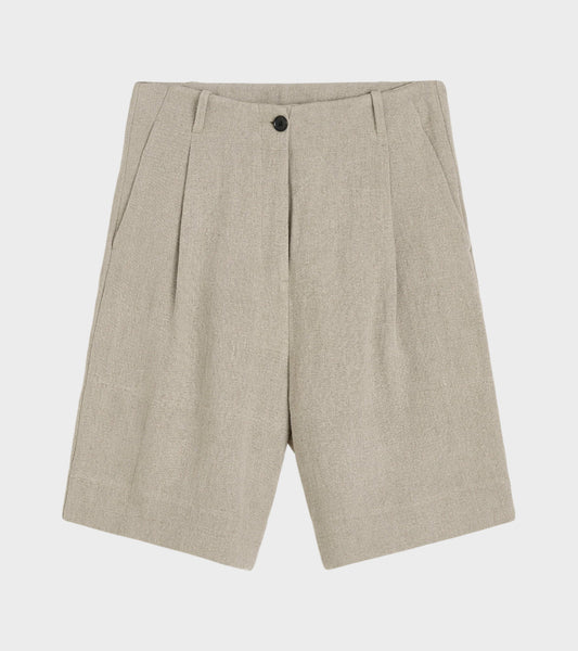 Willy Shorts Heavy Linen Pure Natural