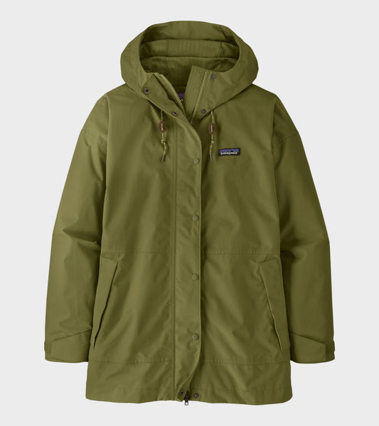 W's Outdoor Everyday Rain Jacket Caper Green