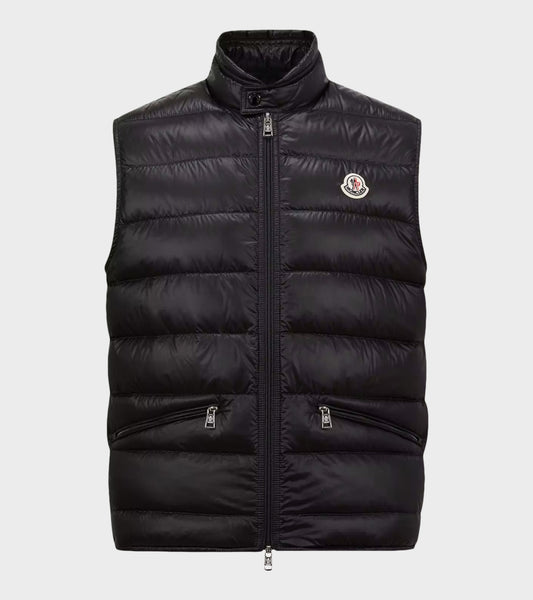 Gui Packable Down Vest Black