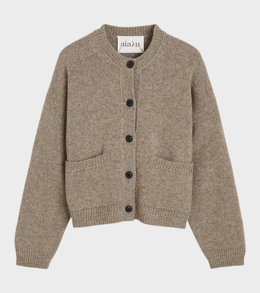 Cobe Cardigan Pure Soil
