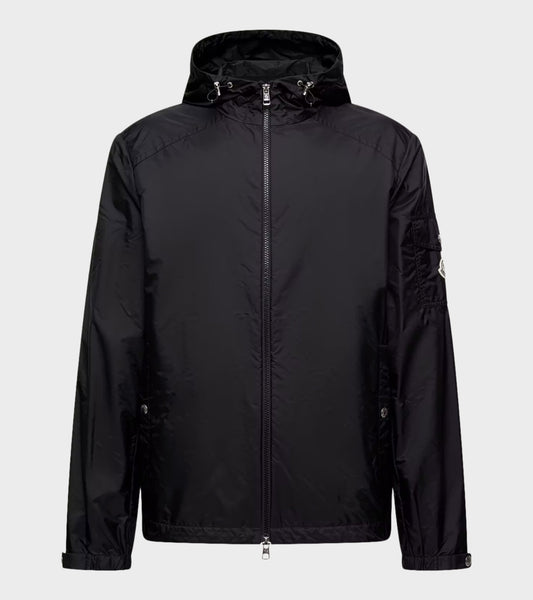 Etiache Hooded Rain Jacket Black