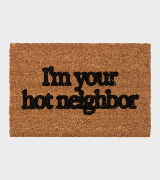 Hello Neighbor Doormat Natural