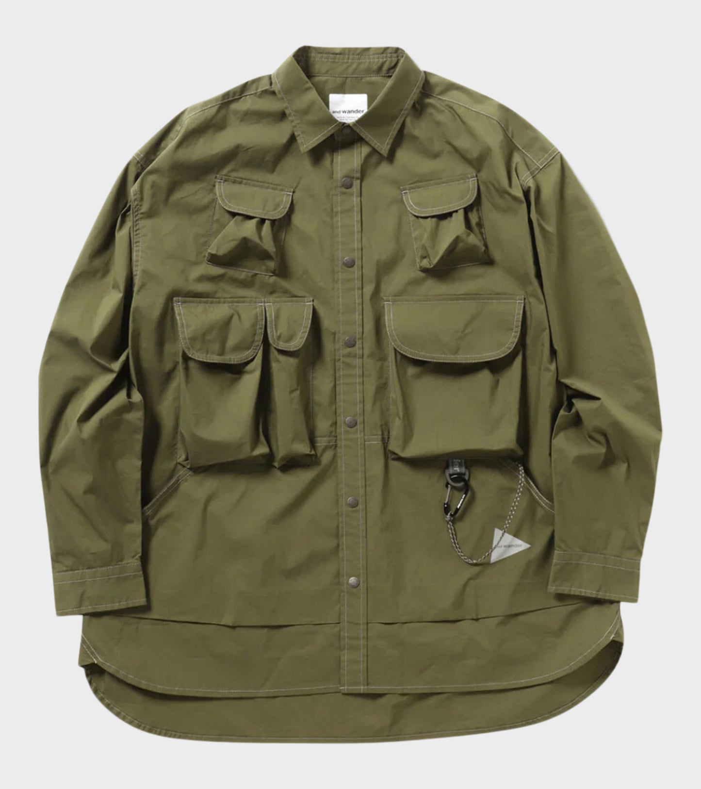 Multi Pocket L/S Shirt Olive
