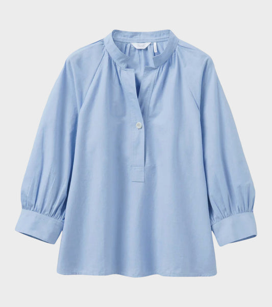 Catrin Cotton Oxford Easy Shirt Chambrey