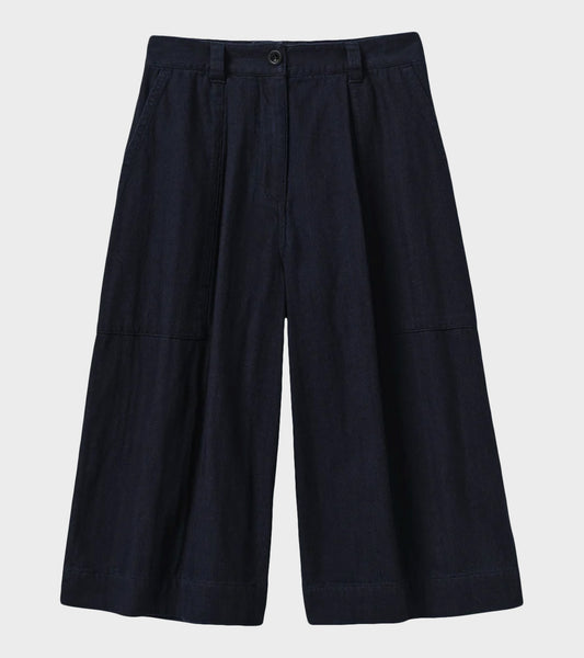 Japanese Indigo Denim Culottes Indigo