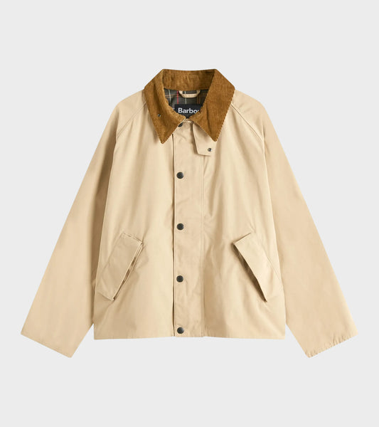 Transporter Oversized Casual Jacket Stone