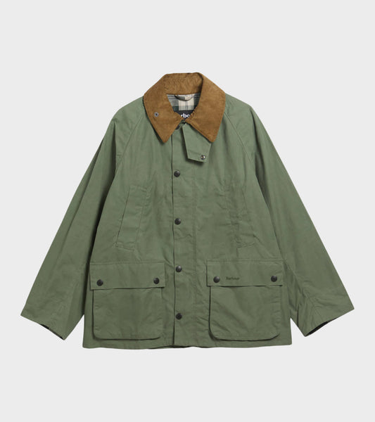 Oversized Bedale Casual Jacket Winter Moss