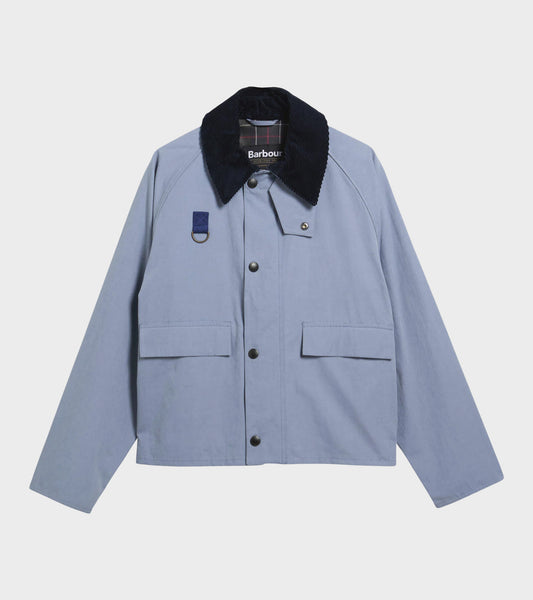 Spey Oversized Casual Jacket Washed Blue