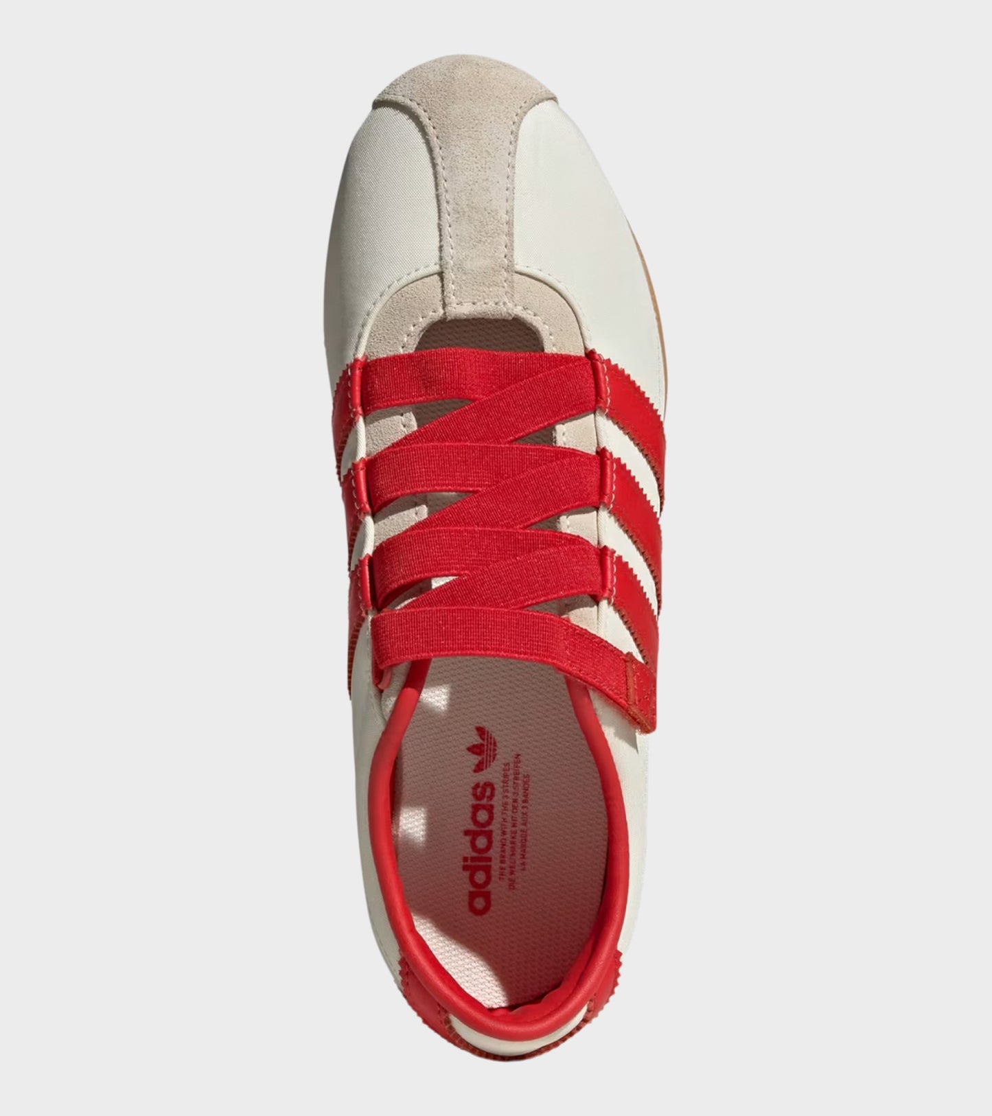 Tokyo Mary Jane W Cream White/Red/Gold Metallic
