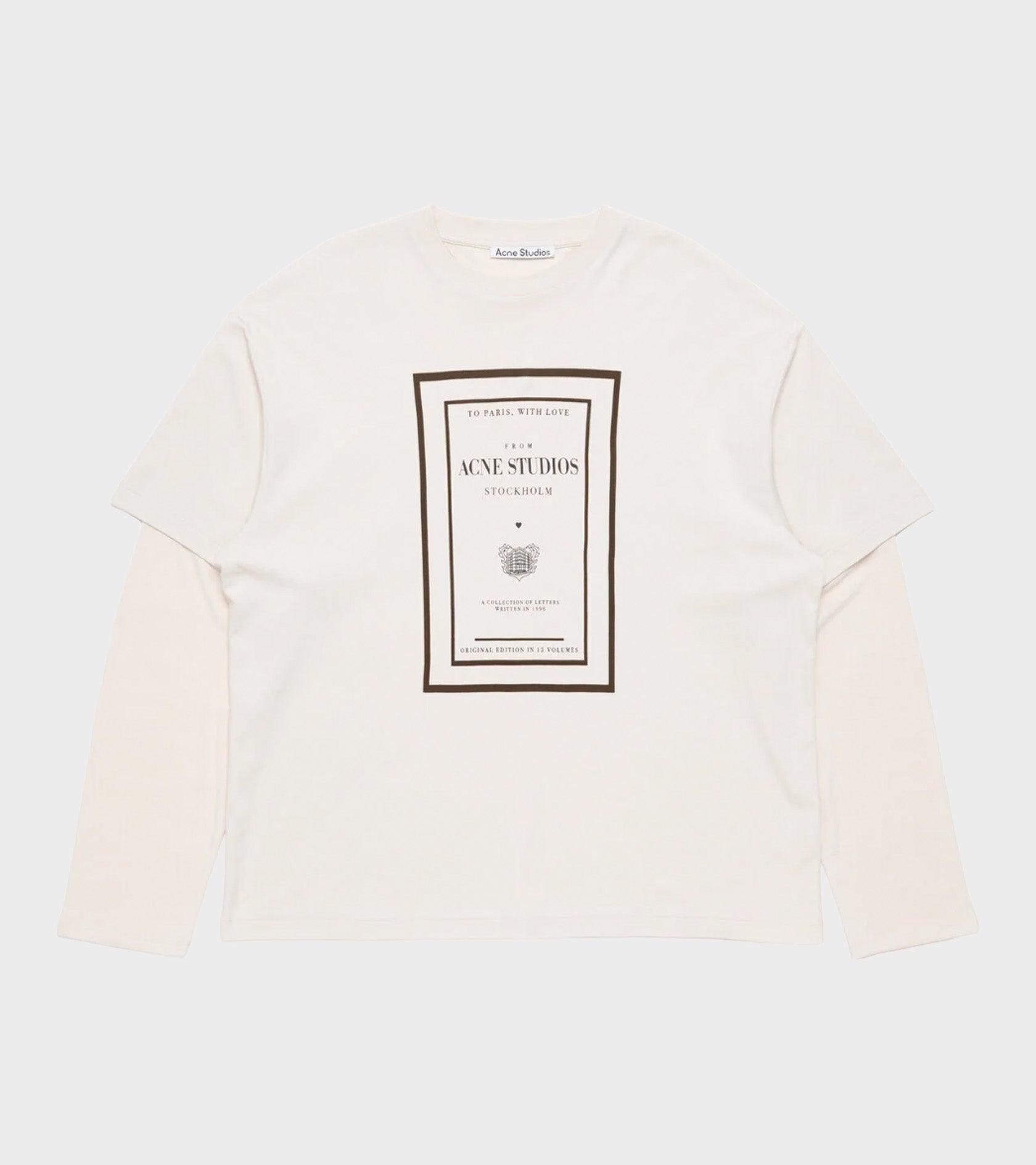 Layered Graphic T-shirt Warm Beige – Dr. Adams