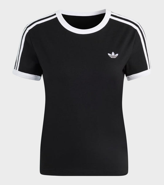 3 Stripes Slim Tee Black/White