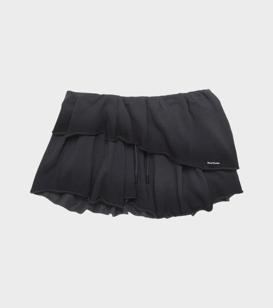 Fleece Mini Skirt Faded Blue