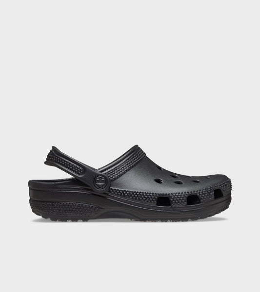 Classic Hearts Cut Out Clog Black