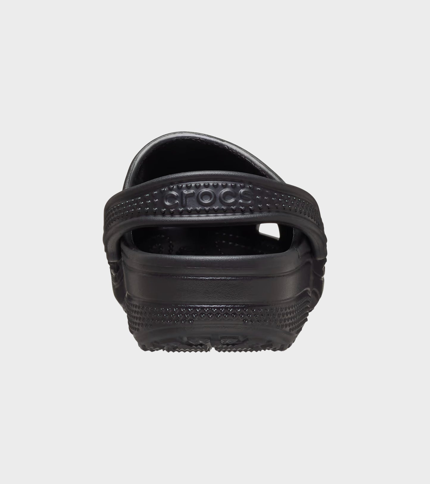 Classic Hearts Cut Out Clog Black