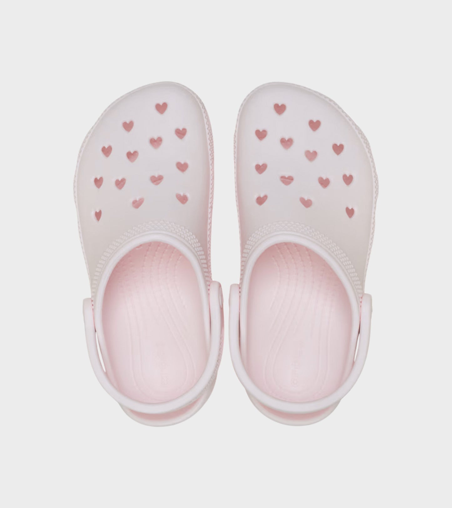 Classic Hearts Cut Out Clog Bubble Ice
