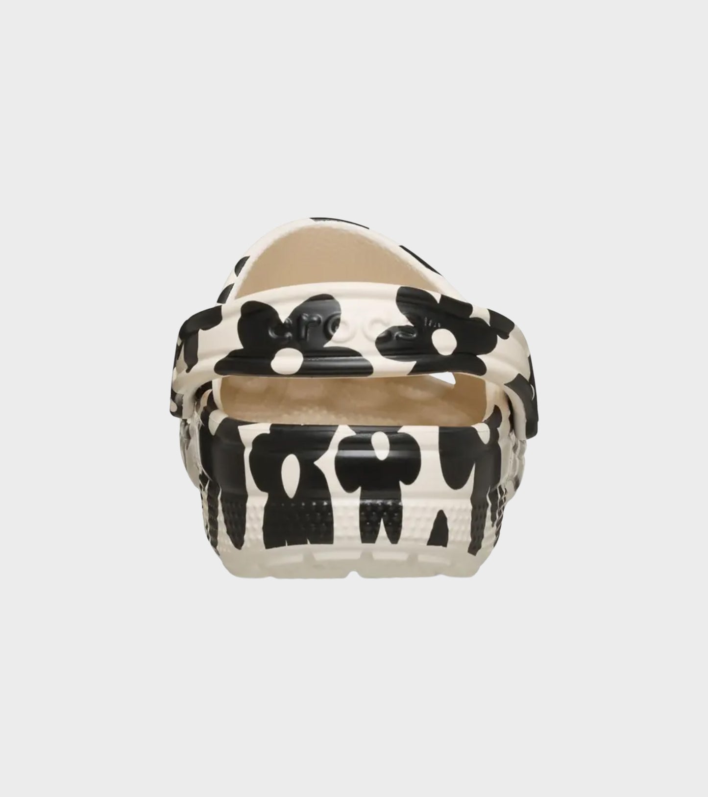 Classic Pop Petals Clog Off-white/Black