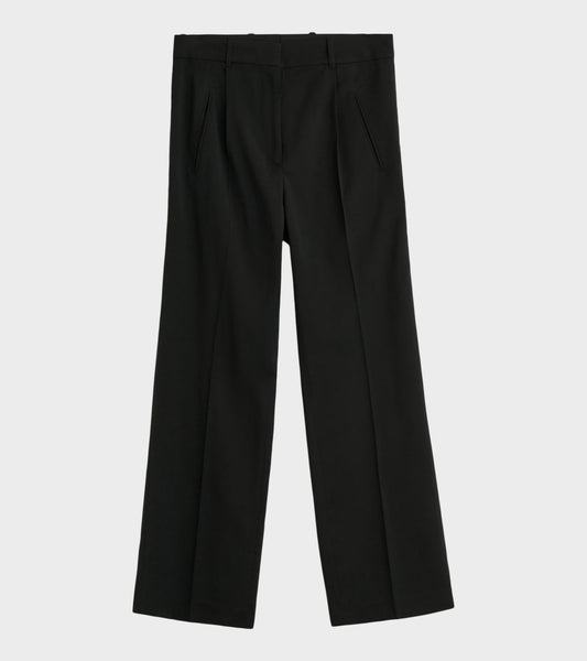 Universe Trouser Black Worsted Wool