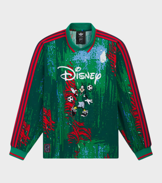 X Disney L/S Shirt Red/Bold Green/Blue