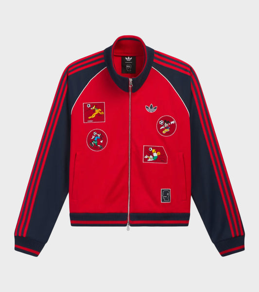 X Disney Track Top Better Scarlet
