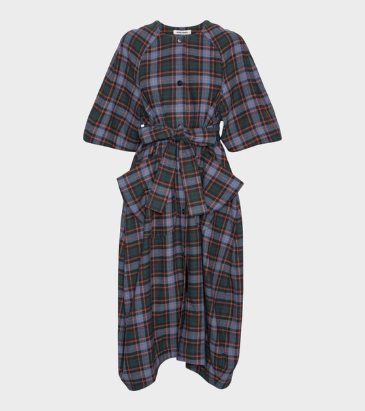 One Dress Blue Flannel Checks
