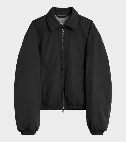Cropped Avenue Puffa Black Tide Cotton Nylon