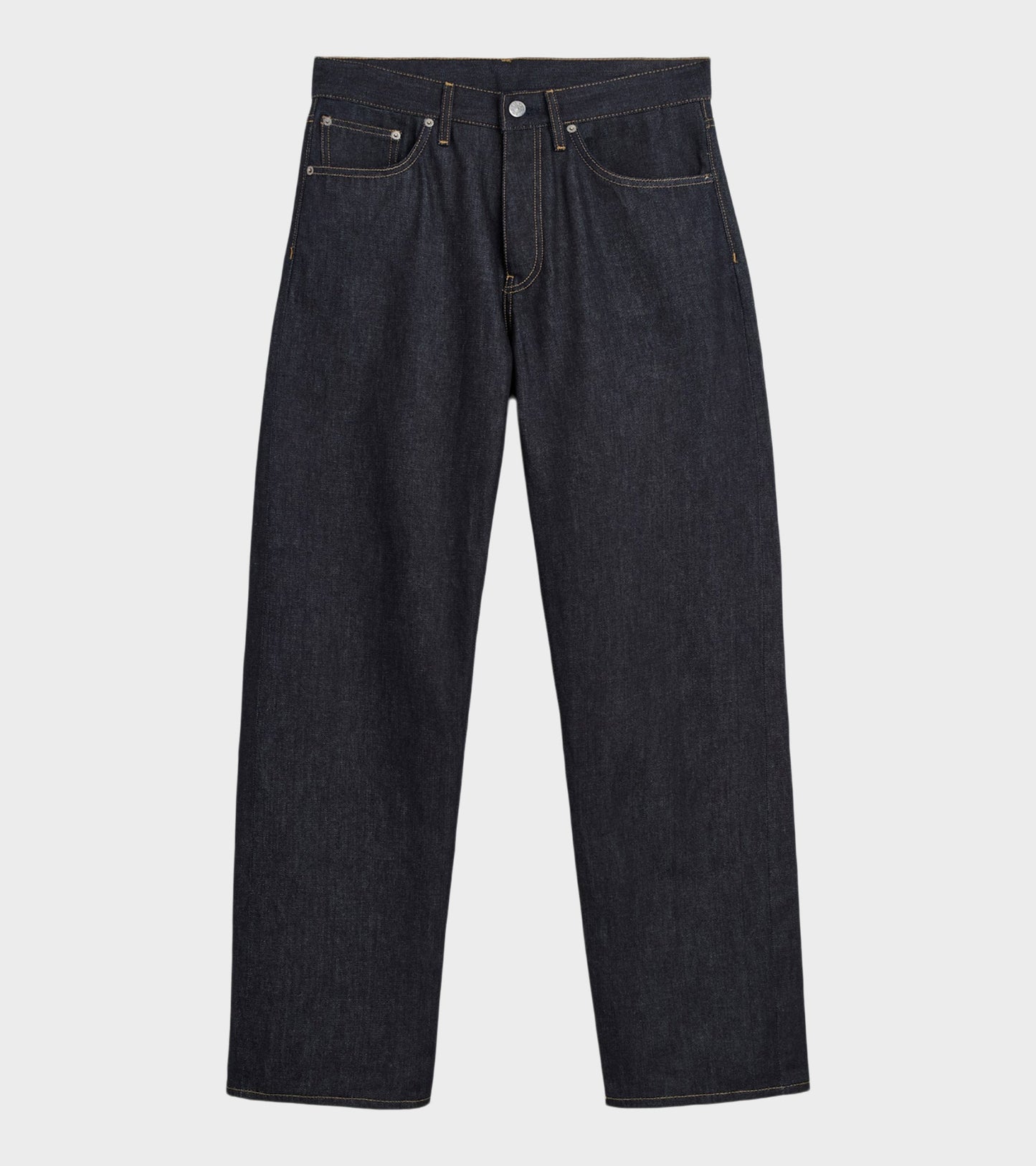 Loose Jeans Raw Selvedge Raw Indigo