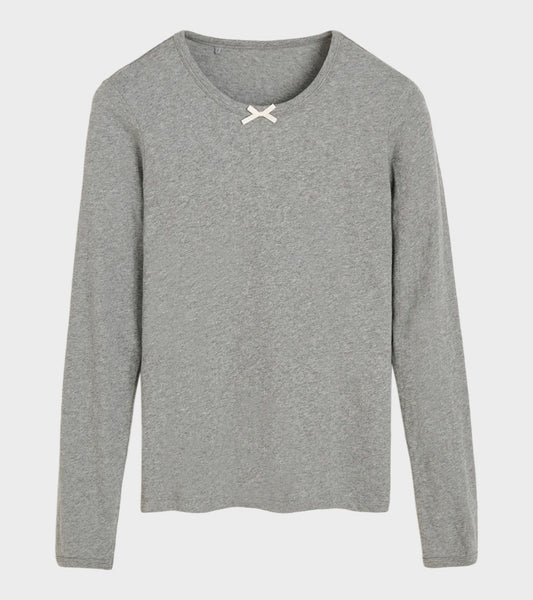 Messhu Long Sleeve Grey Melange