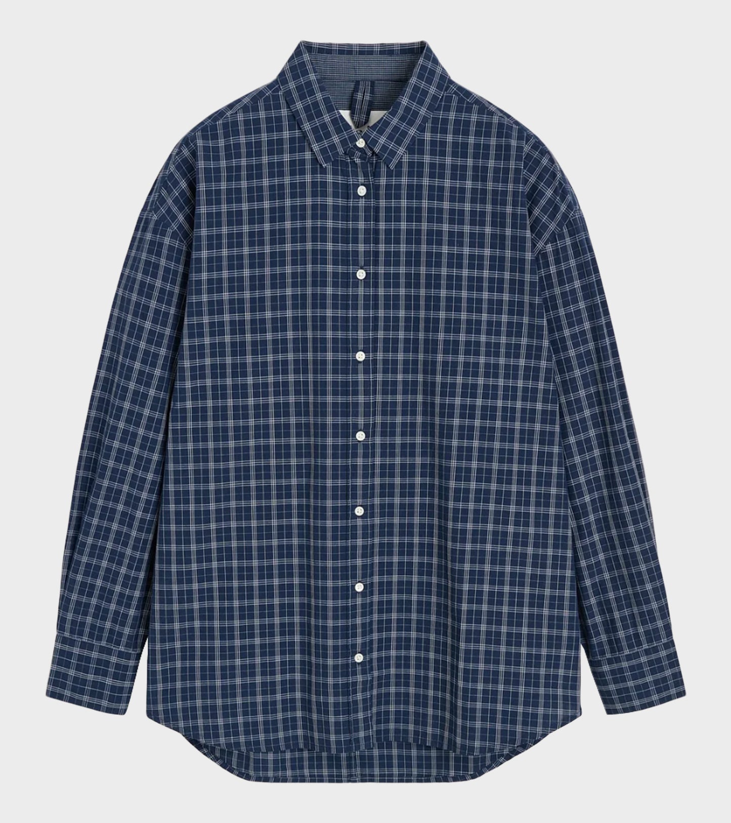 Shirt Check Mix Navy