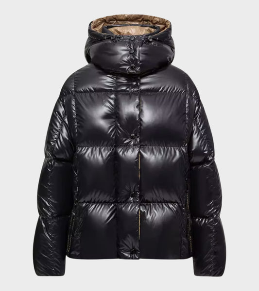 Parana Hooded Down Jacket Black