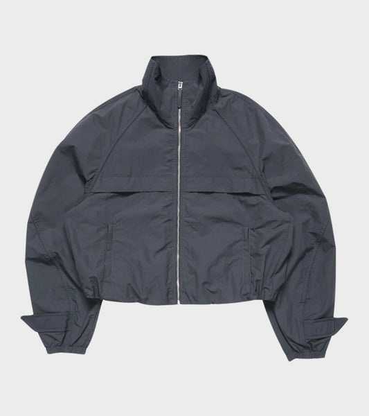 Nylon Logo Jacket Steel Grey