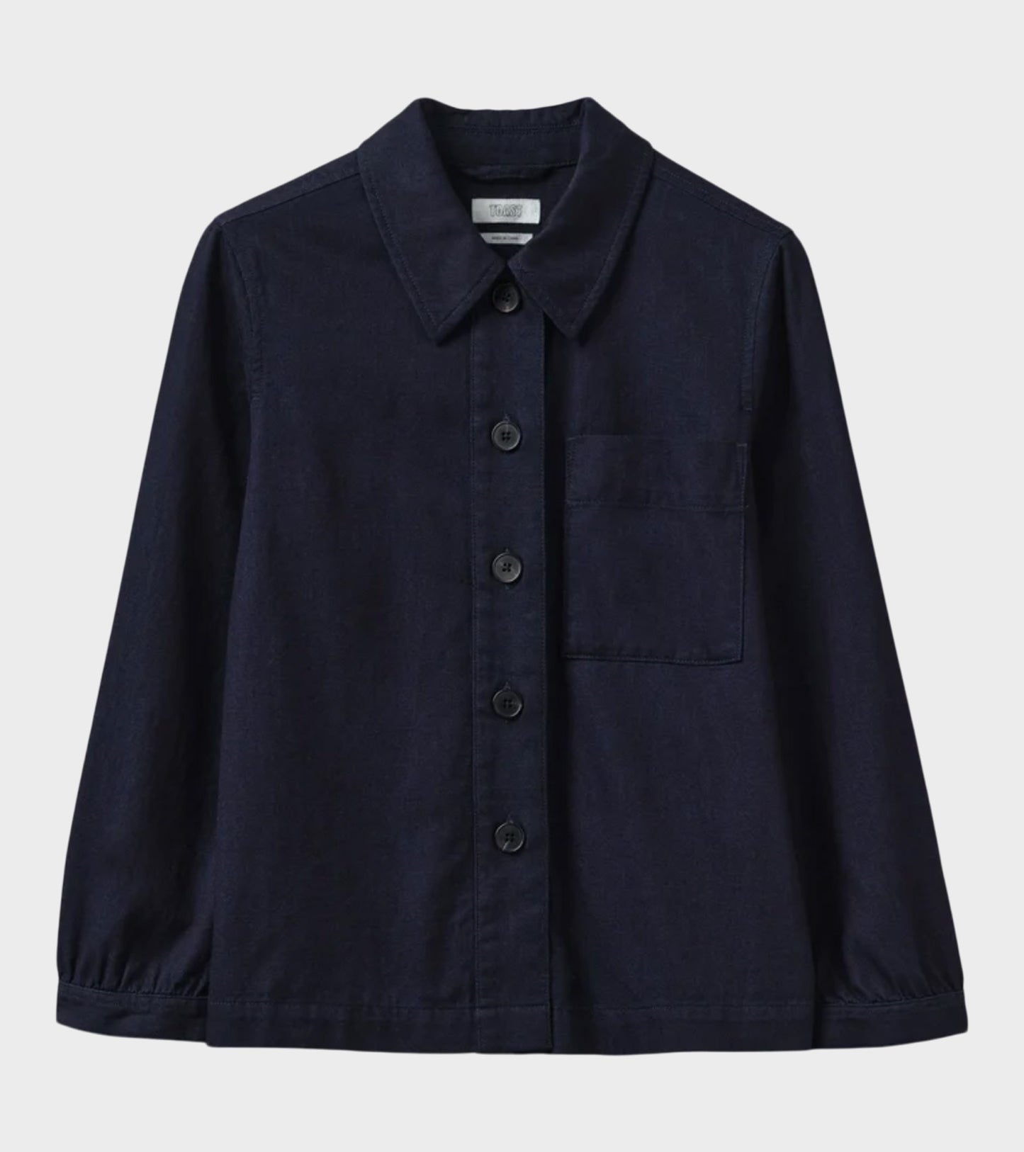 Baya Cotton Twill Shirt Indigo