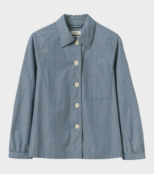 Baya Harvest Stripe Shirt Chambray Blue/Ecru