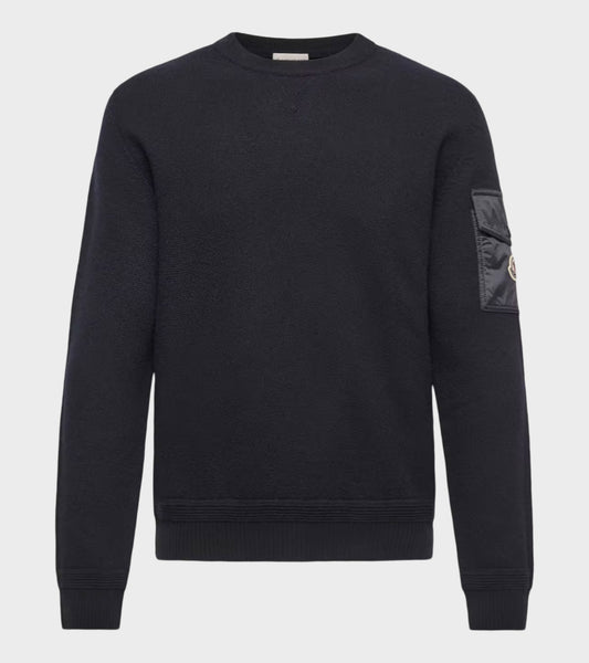Wool Jumper Navy Blue