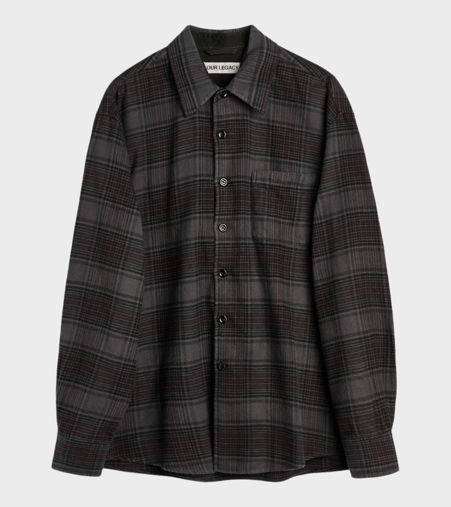 Above Shirt Faded Noctume Check Flannel