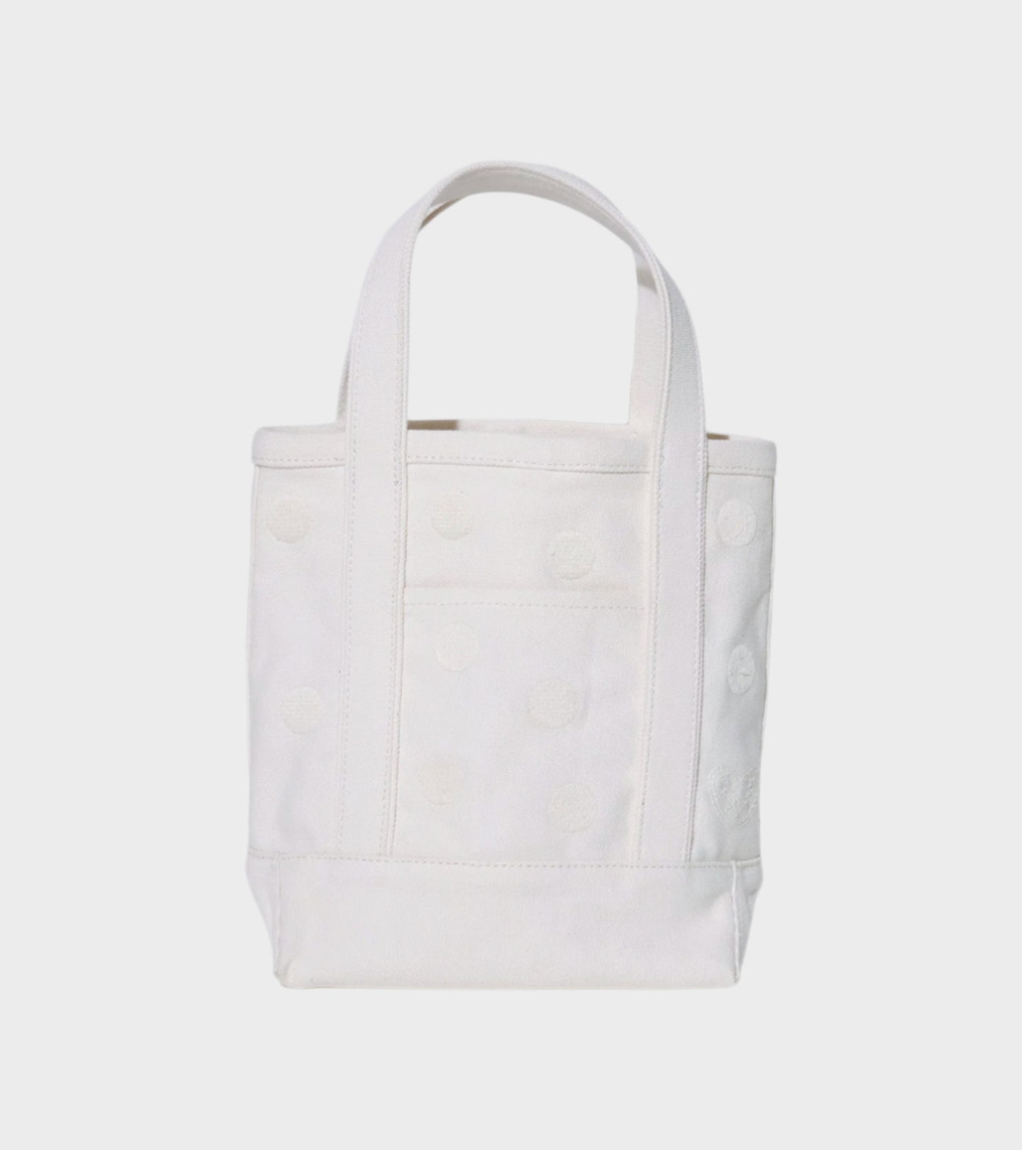 Easy Bag Small Embroidery White Dot