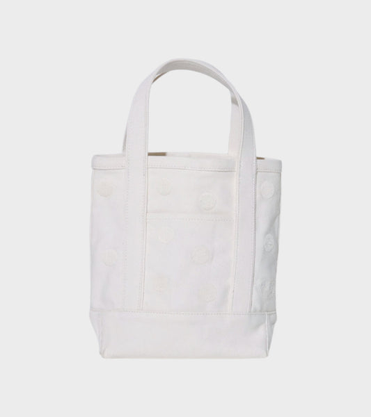 Easy Bag Small Embroidery White Dot