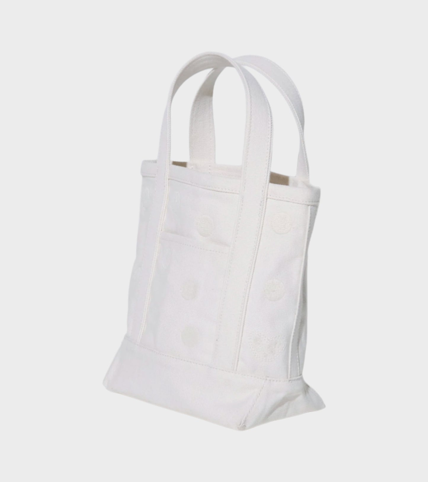 Easy Bag Small Embroidery White Dot