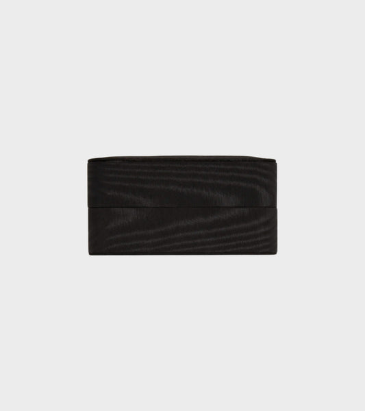 Jewelry Travel Box Moiré Black
