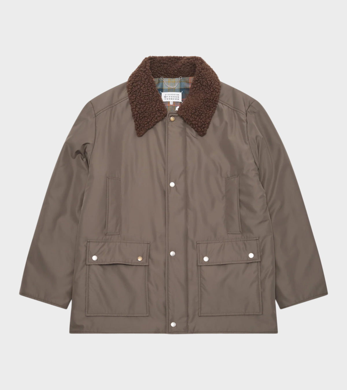 Padded Nylon Jacket Army