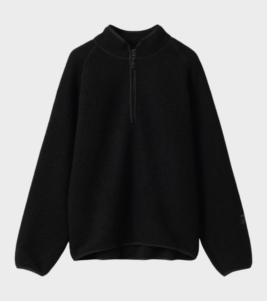 Kaldi Half Zip Black