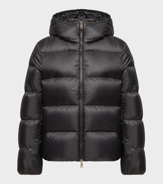 Feligule Hooded Down Jacket Black