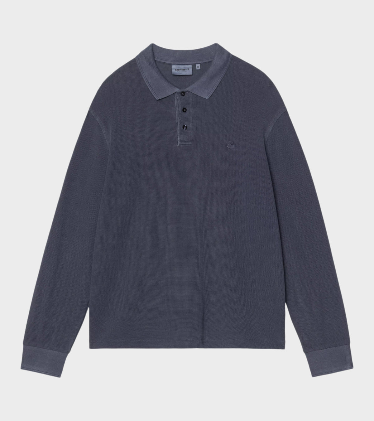 Waffle Rugby Shirt Dark Navy