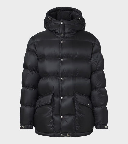 Orelith Hooded Down Coat Black