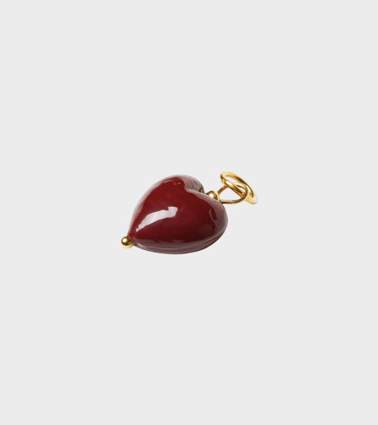Uma Pendant Red Jasper Gold