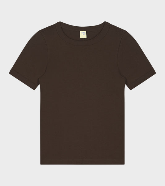 Car Tee Dark Brown