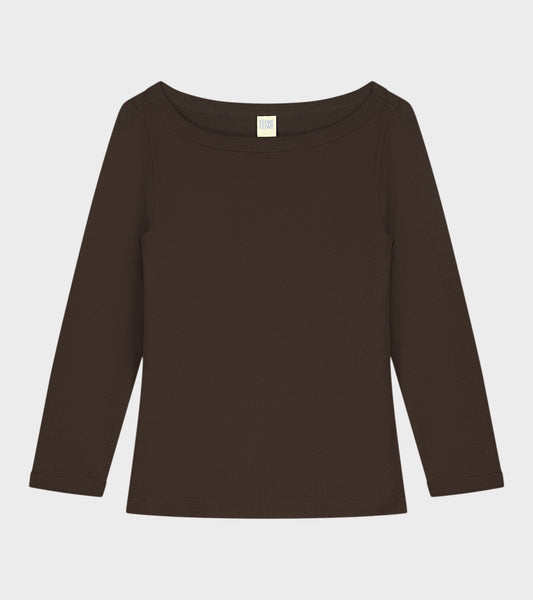 Steffi Tee Dark Brown