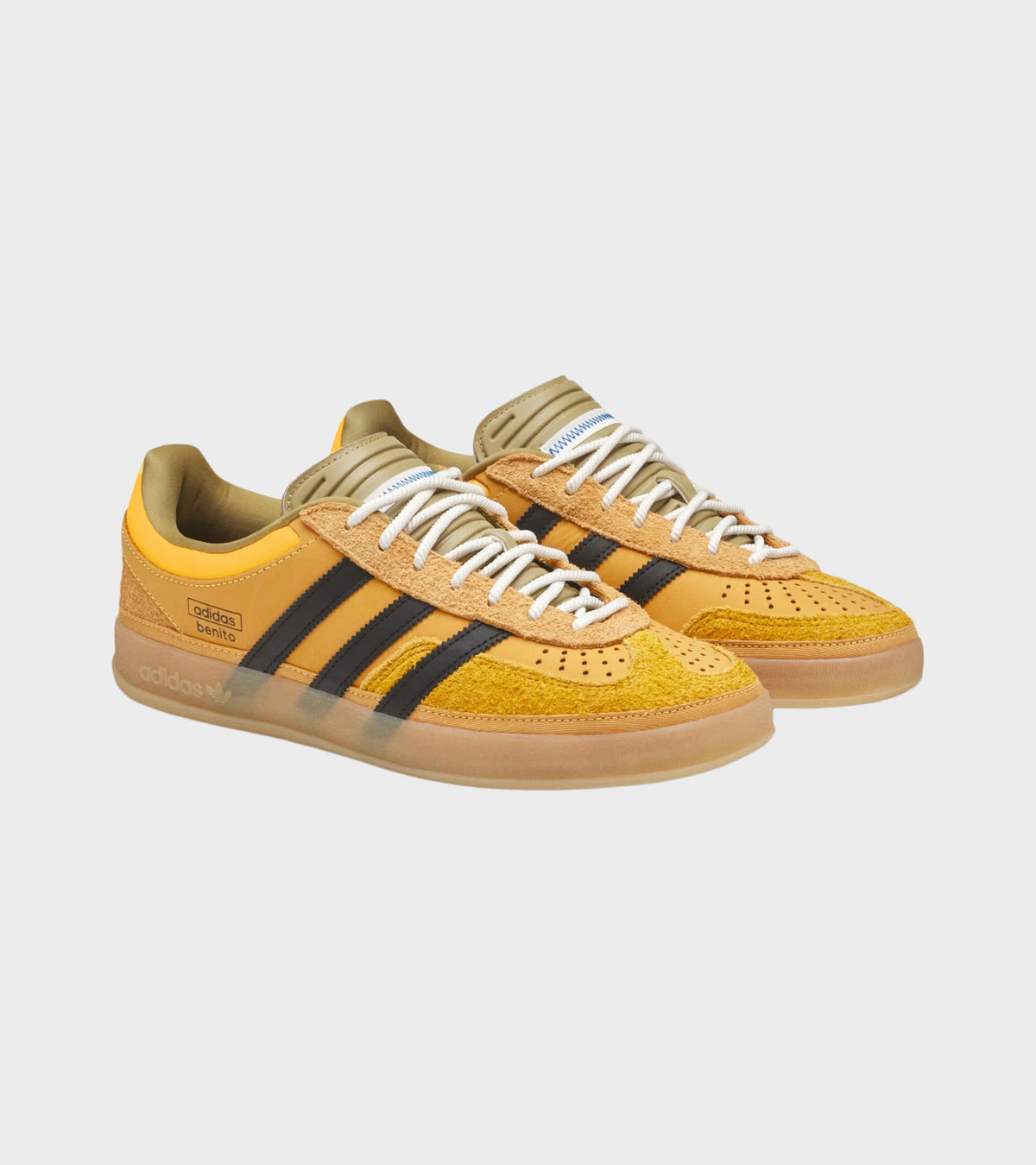 KI2592 Bad Bunny Gazelle Indoor Solar Gold/Core Black/Gum3