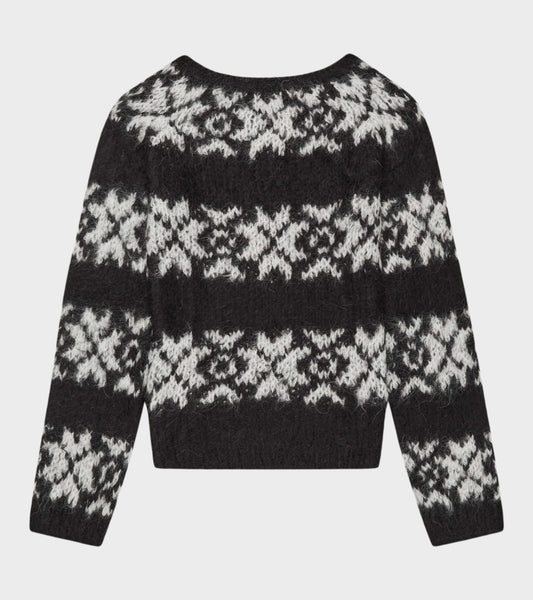 Inka Sweater Black/Off-White