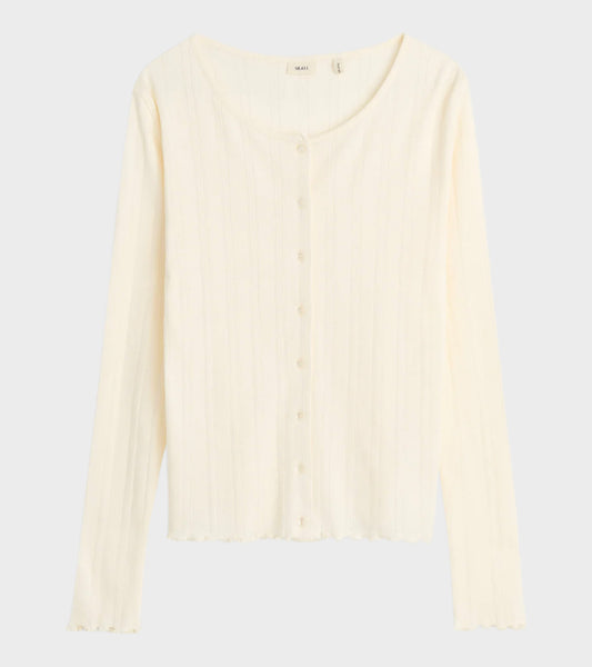 June Cardigan Ecru