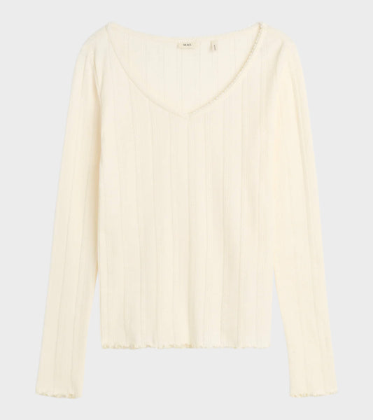 June V Blouse Ecru